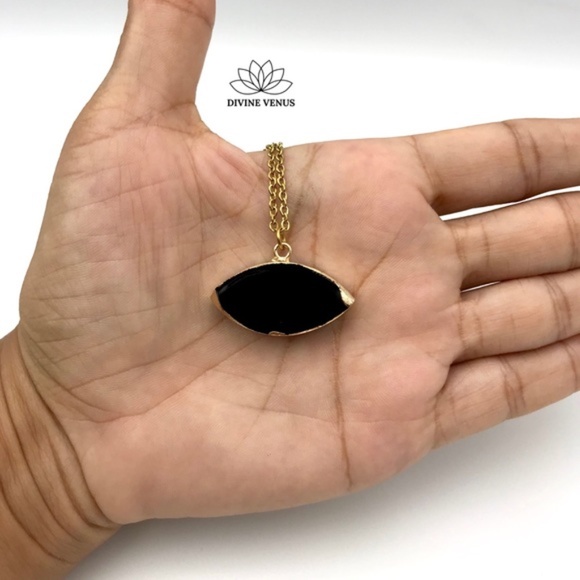 Evil Eye Necklace | Eye Am Protected Collection by Divine Venus | Gold Plated - Picture 8 of 11